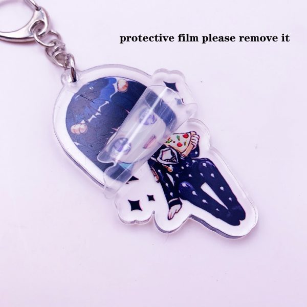 Anime JoJos Bizarre Adventure Acrylic Keychain Cartoon Jotaro Kujo Figure Keyring Gifts Key Holder Pendant Accessories 5 ✅ JJBA Shop
