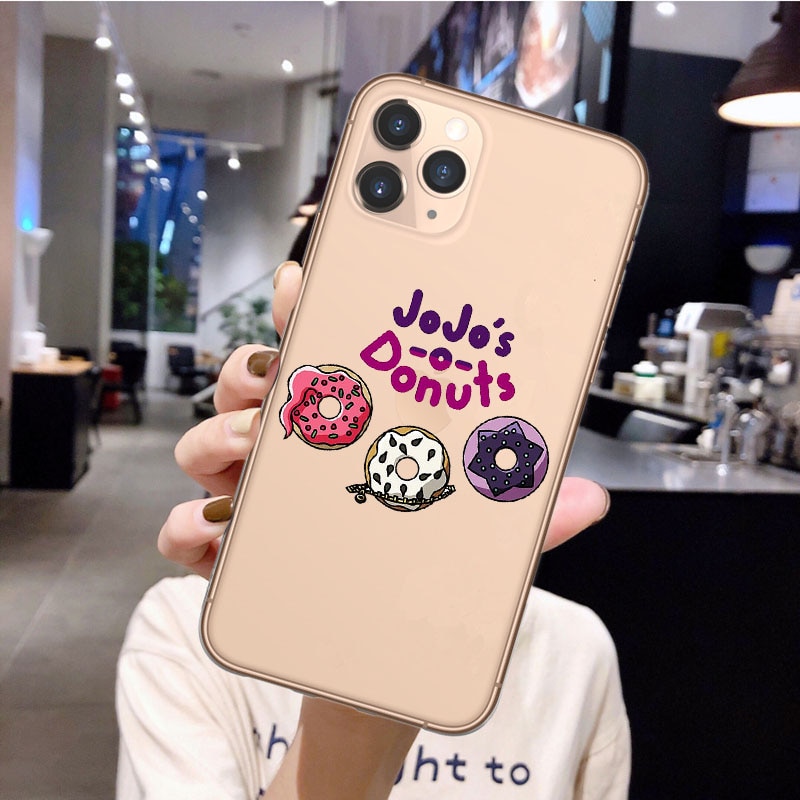 Anime JoJos Bizarre Adventure Phone Case for iPhone 12 Pro Cartoon Silicone Cover For iPhone 11 1 ✅ JJBA Shop