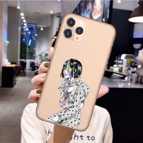 Anime JoJos Bizarre Adventure Phone Case for iPhone 12 Pro Cartoon Silicone Cover For iPhone 11 4 ✅ JJBA Shop