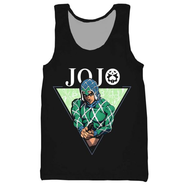 JoJo Bizarre Adventure 3D printed tank top for men fashion cool summer tank top work out 3 ✅ JJBA Shop