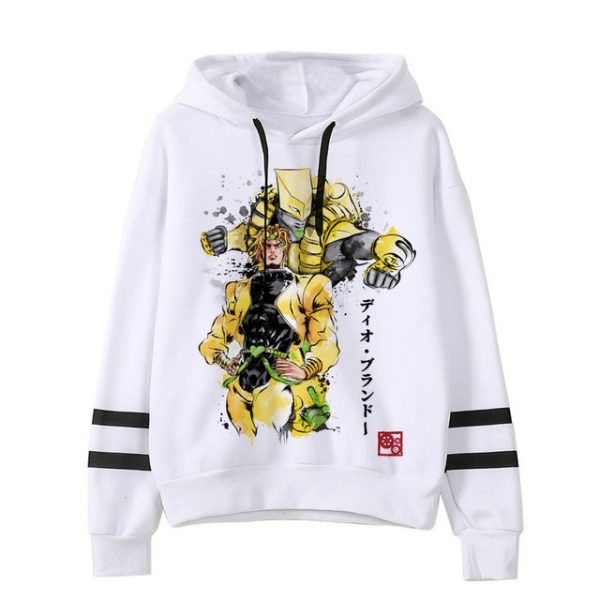 JoJo Bizarre Adventure Hoodie Japanese Anime Men women Funny Sweatshirt Harajuku Cartoon Hip Hop Vintage Clothes 29.jpg 640x640 29 ✅ JJBA Shop