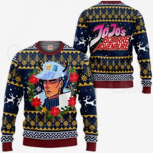 JJBA Sweater - Jotaro Kujo Ugly Christmas Sweater