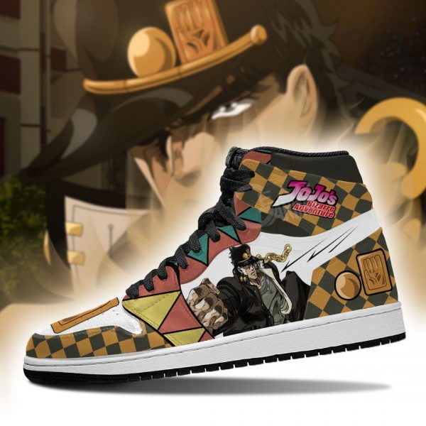 jojo s bizarre adventure jordan sneakers jotaro kujo anime shoes gearanime 4 ✅ JJBA Shop