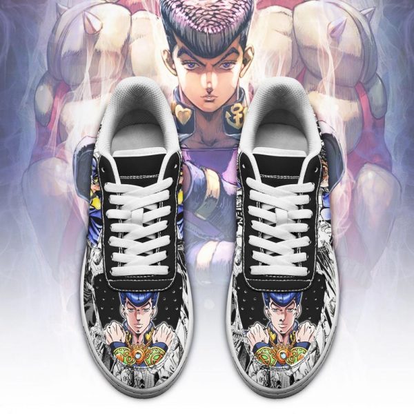 josuke higashikata air force sneakers manga style jojos anime shoes fan gift pt06 gearanime 2 ✅ JJBA Shop