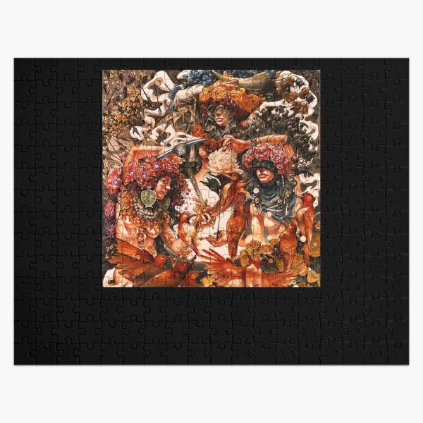Gold & Grey Baroness Jigsaw Puzzle   product Offical a Merch