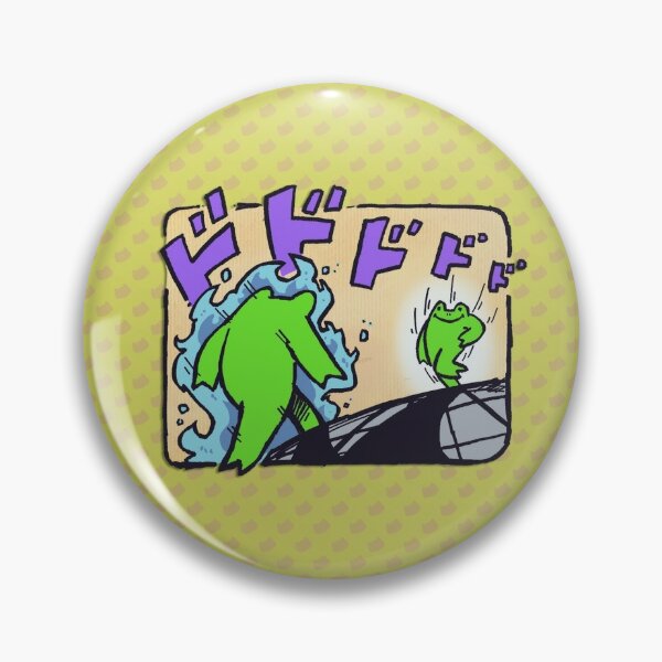 Froggy's Bizarre Adventure Pin   product Offical a Merch